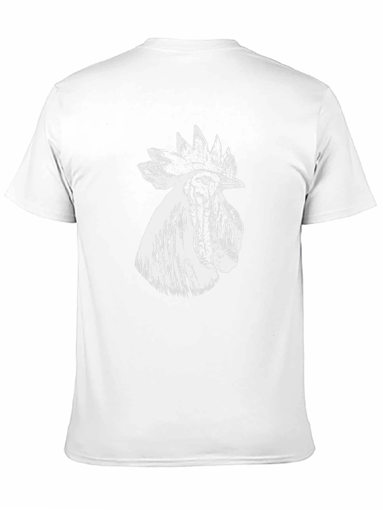 Rooster Graphic Black T-Shirt - Bold Farm Style