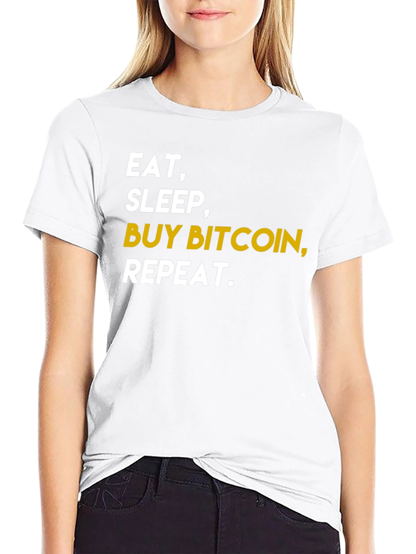 Eat Sleep Buy Bitcoin T-Shirt