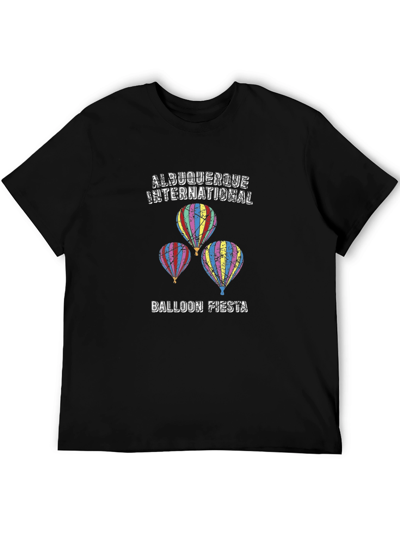 Albuquerque Balloon Fiesta Black T-Shirt