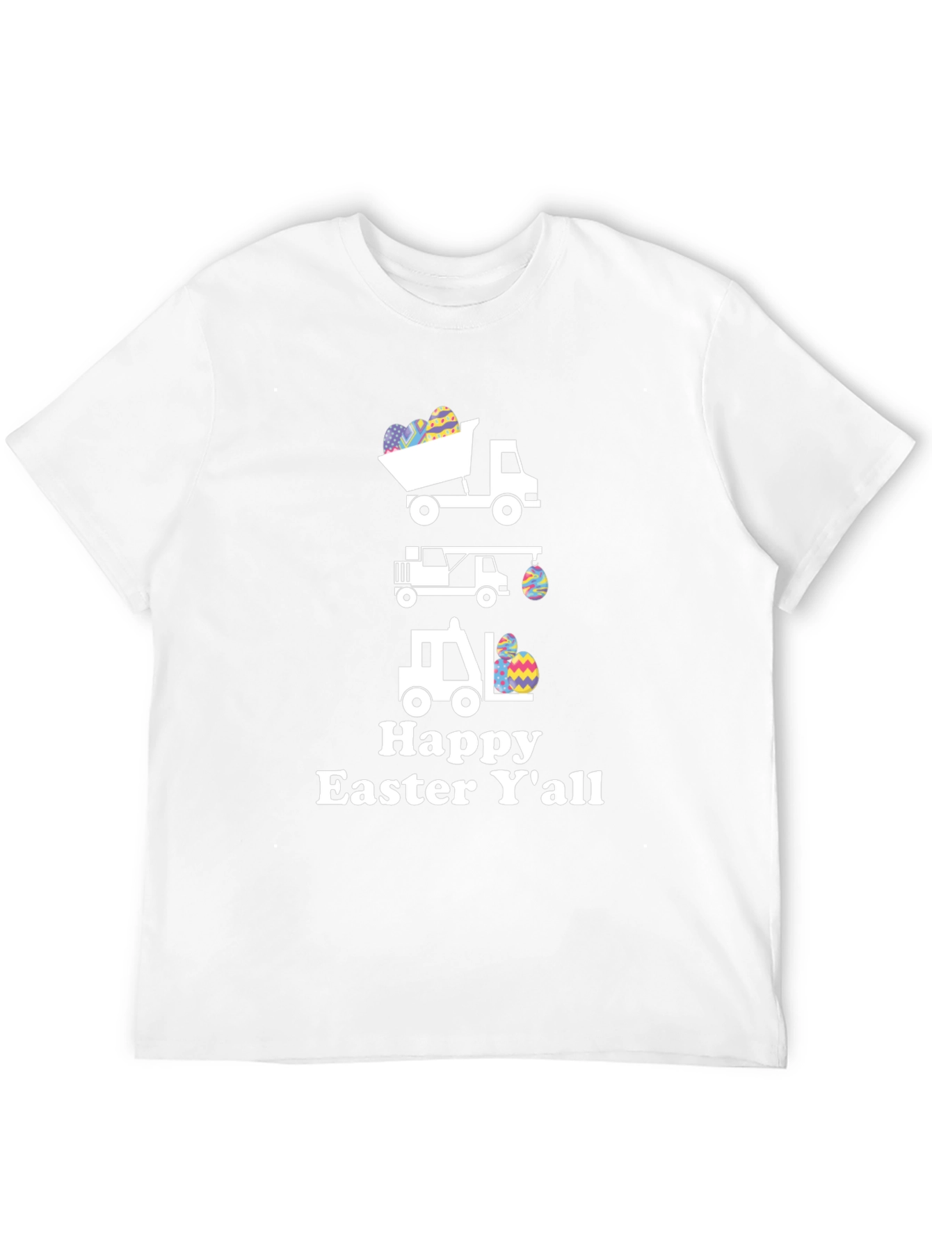 Easter Trucks T-Shirt - Happy Easter Yall