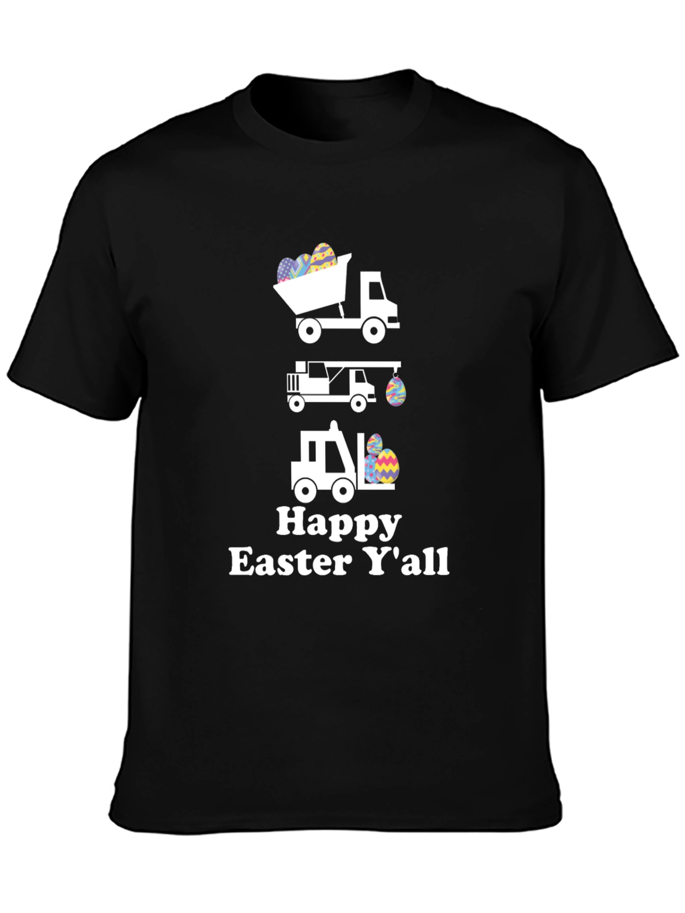 Easter Trucks T-Shirt - Happy Easter Yall