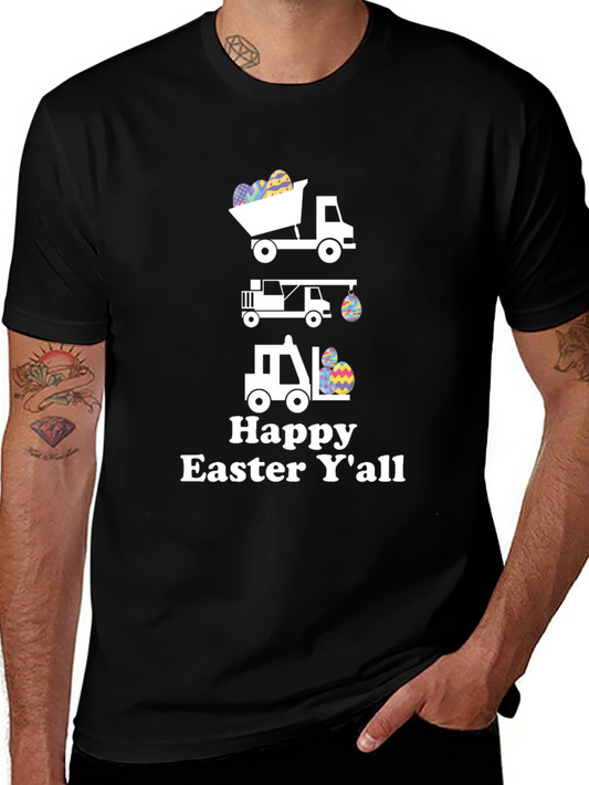 Easter Trucks T-Shirt - Happy Easter Yall