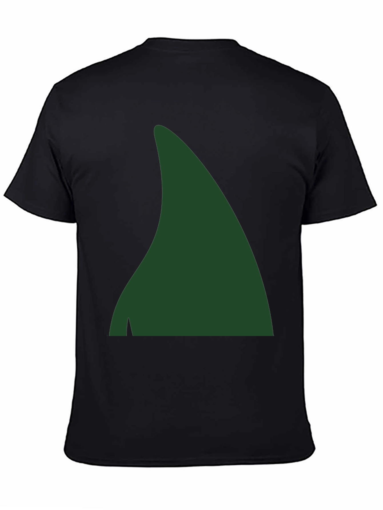 Green Elf Hat Tee - Holiday Festive Shirt