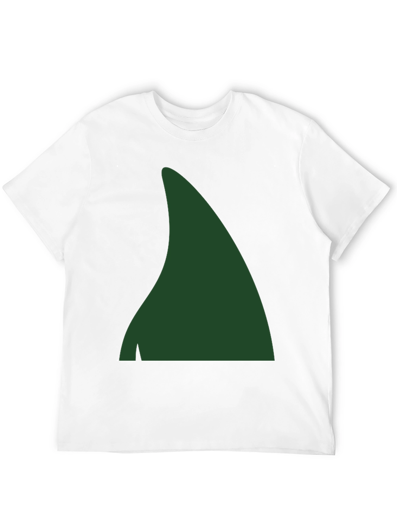 Green Elf Hat Tee - Holiday Festive Shirt