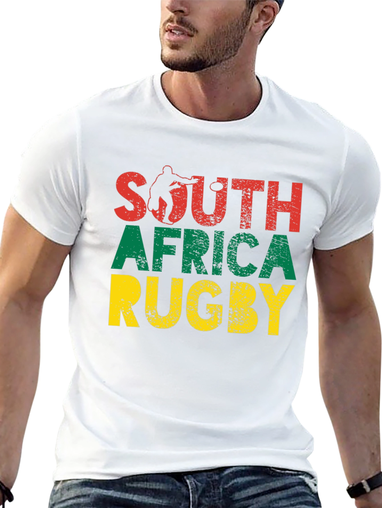 South Africa Rugby T-Shirt - Fan Apparel