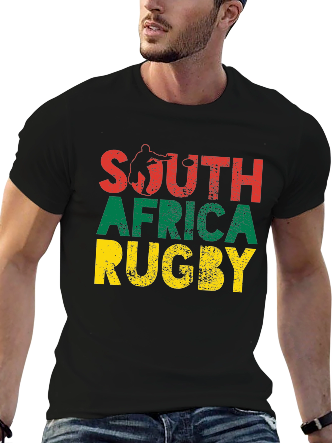 South Africa Rugby T-Shirt - Fan Apparel