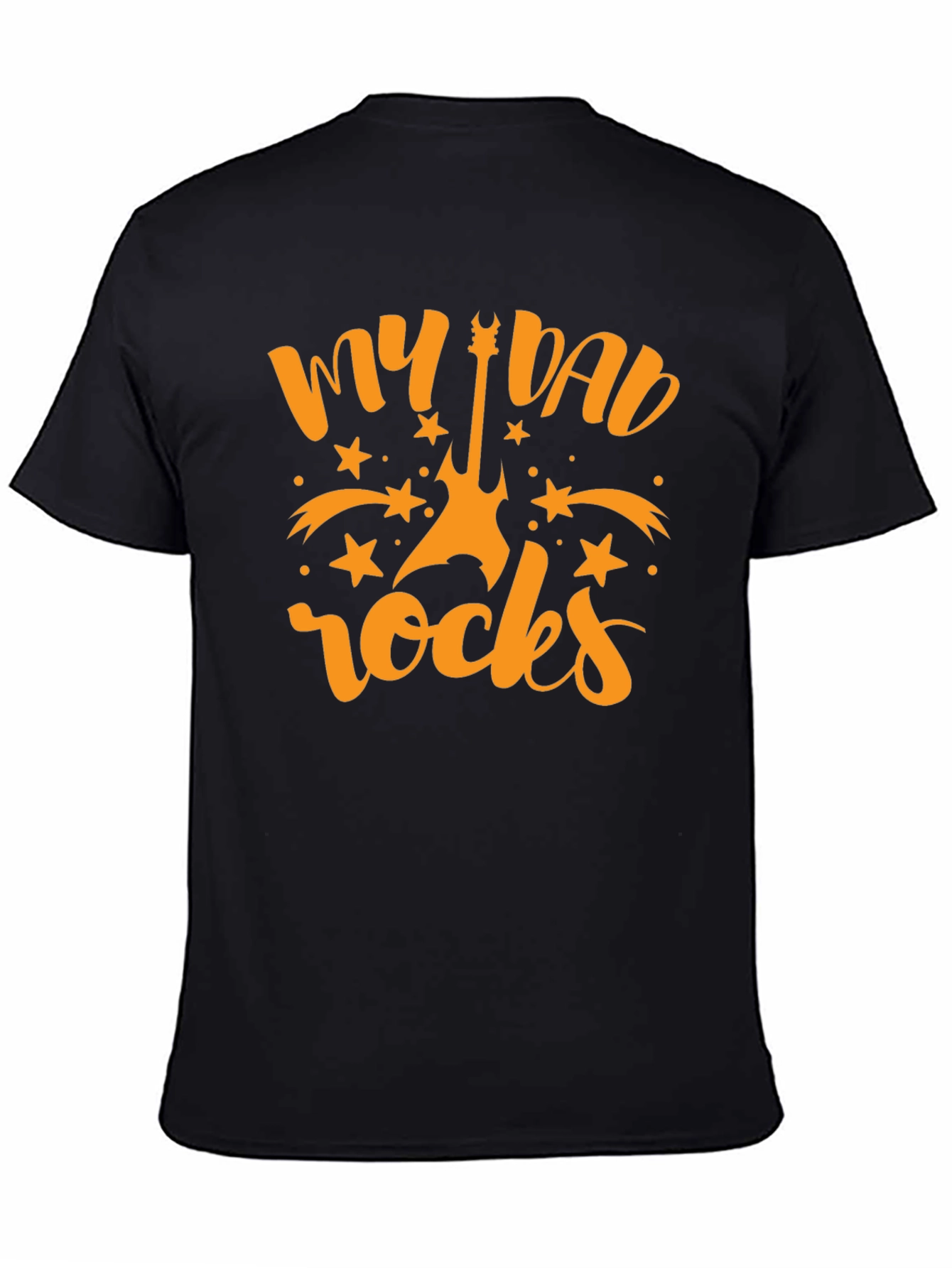 My Dad Rocks Guitar Graphic Tee