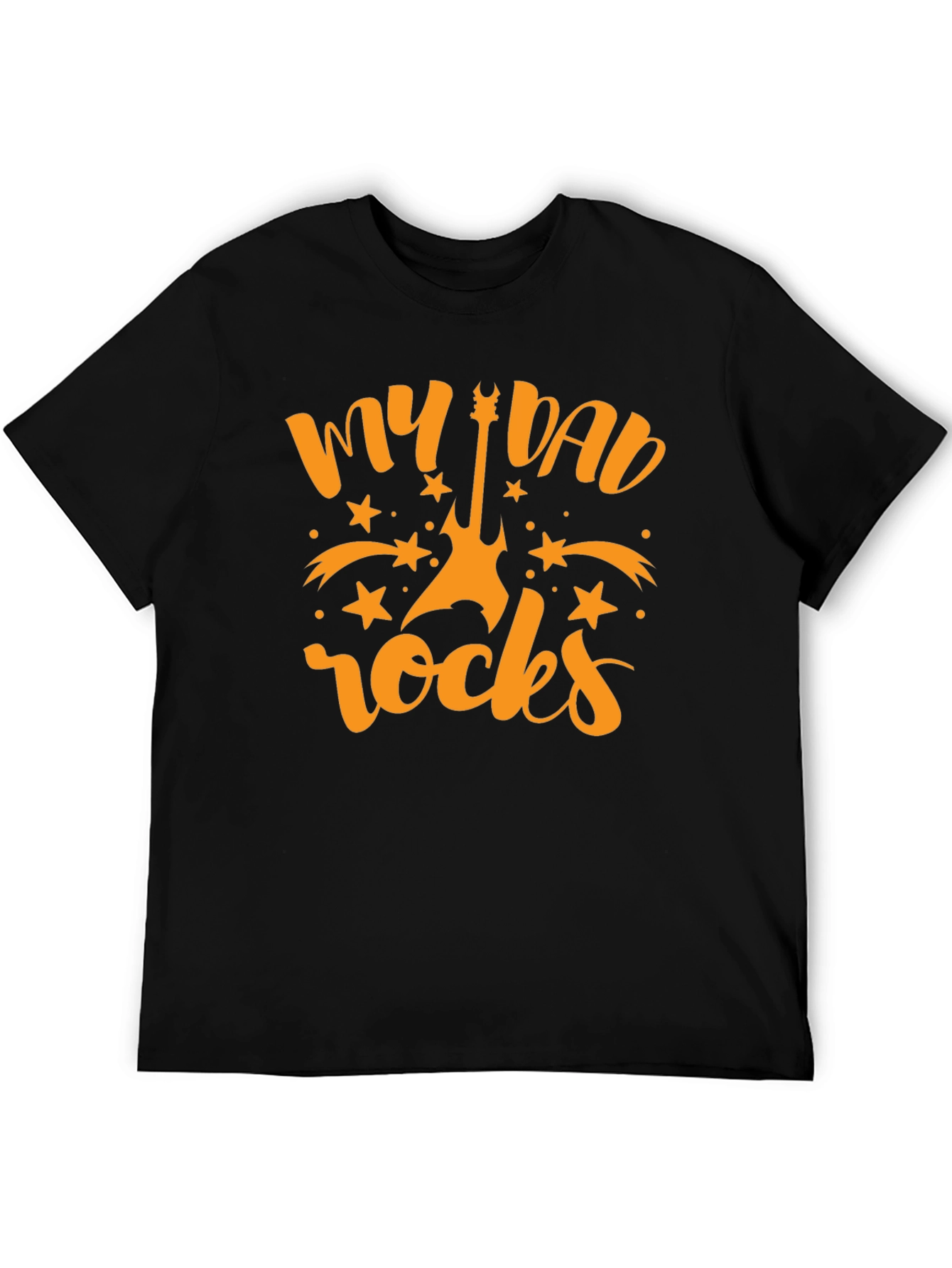 My Dad Rocks Guitar Graphic Tee