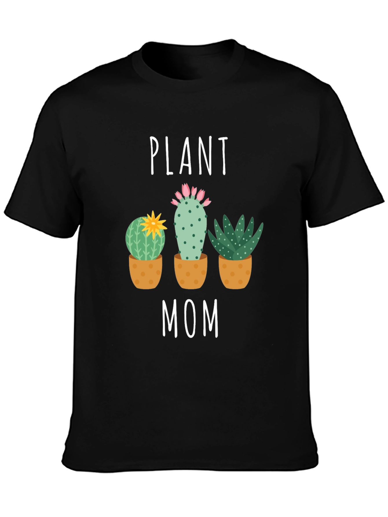 Plant Mom Graphic Tee - Cactus Lover T-Shirt
