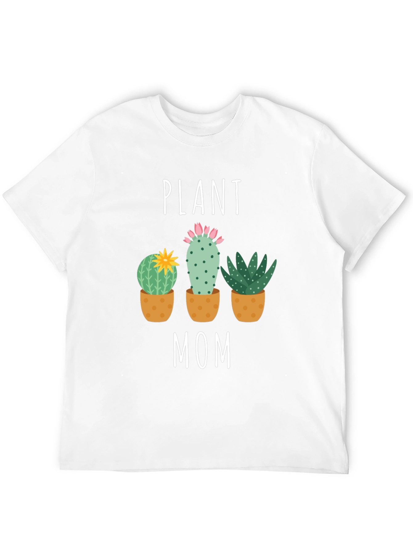 Plant Mom Graphic Tee - Cactus Lover T-Shirt