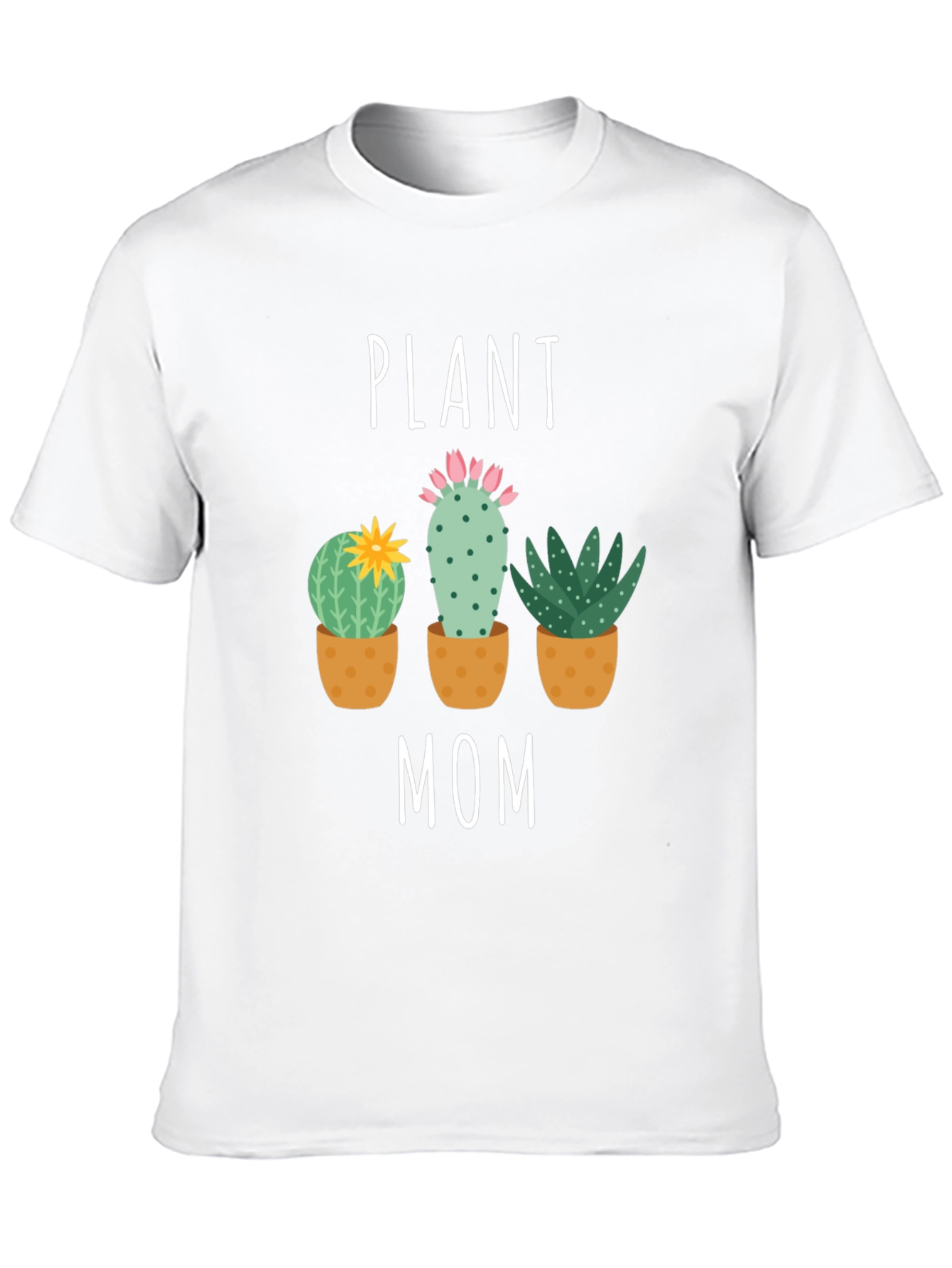 Plant Mom Graphic Tee - Cactus Lover T-Shirt