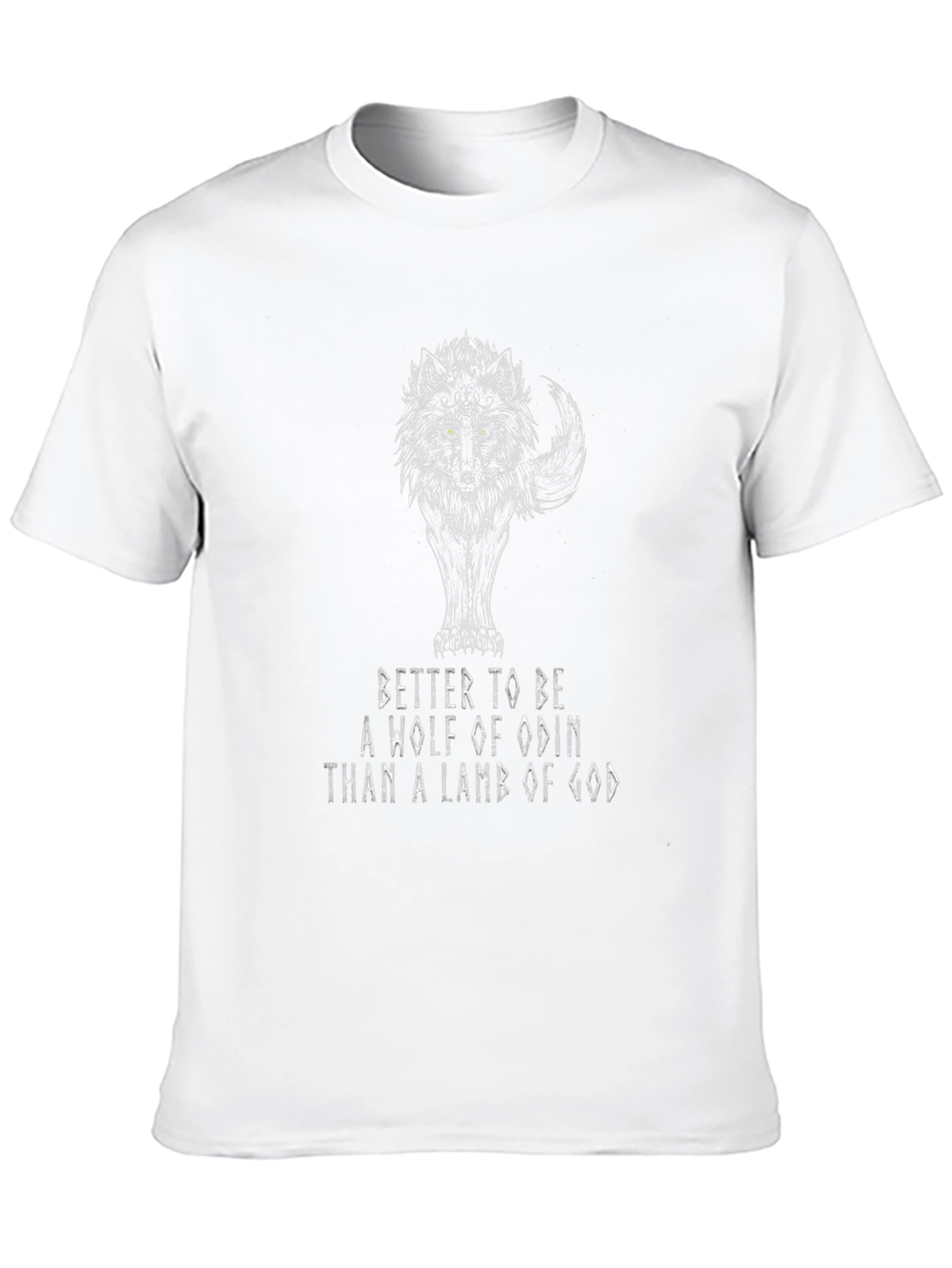 Wolf of Odin Graphic T-Shirt - Viking Inspired Design