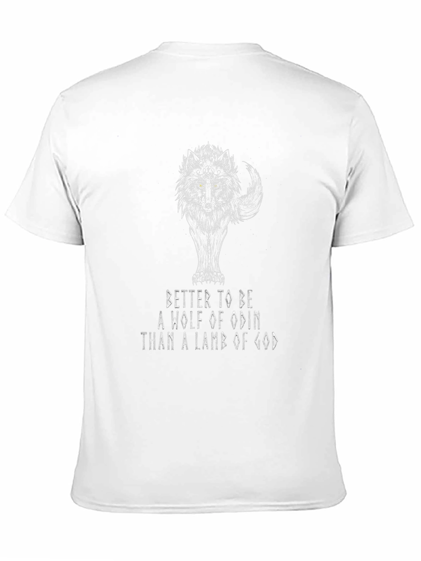 Wolf of Odin Graphic T-Shirt - Viking Inspired Design
