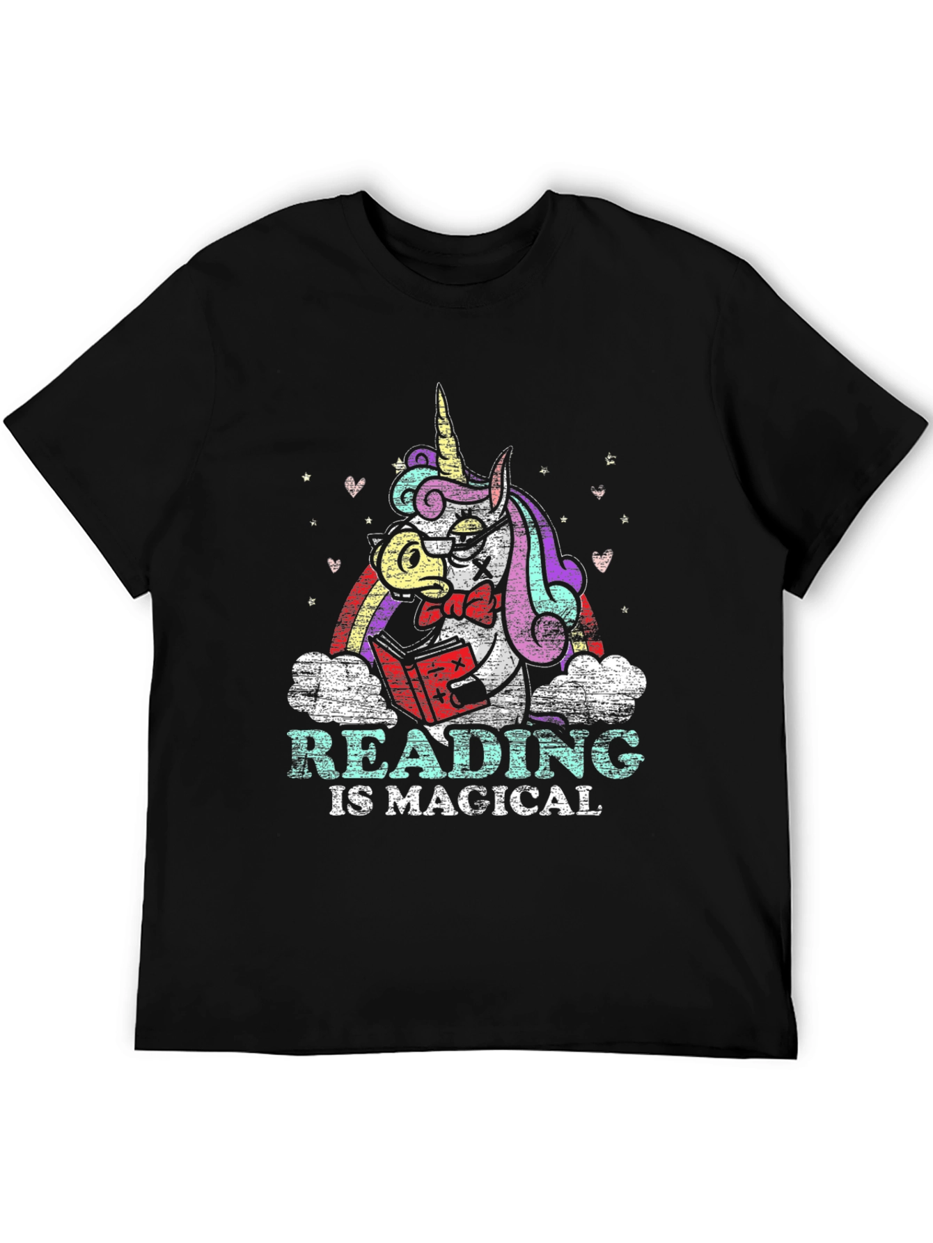 Magical Reading Unicorn Graphic Tee