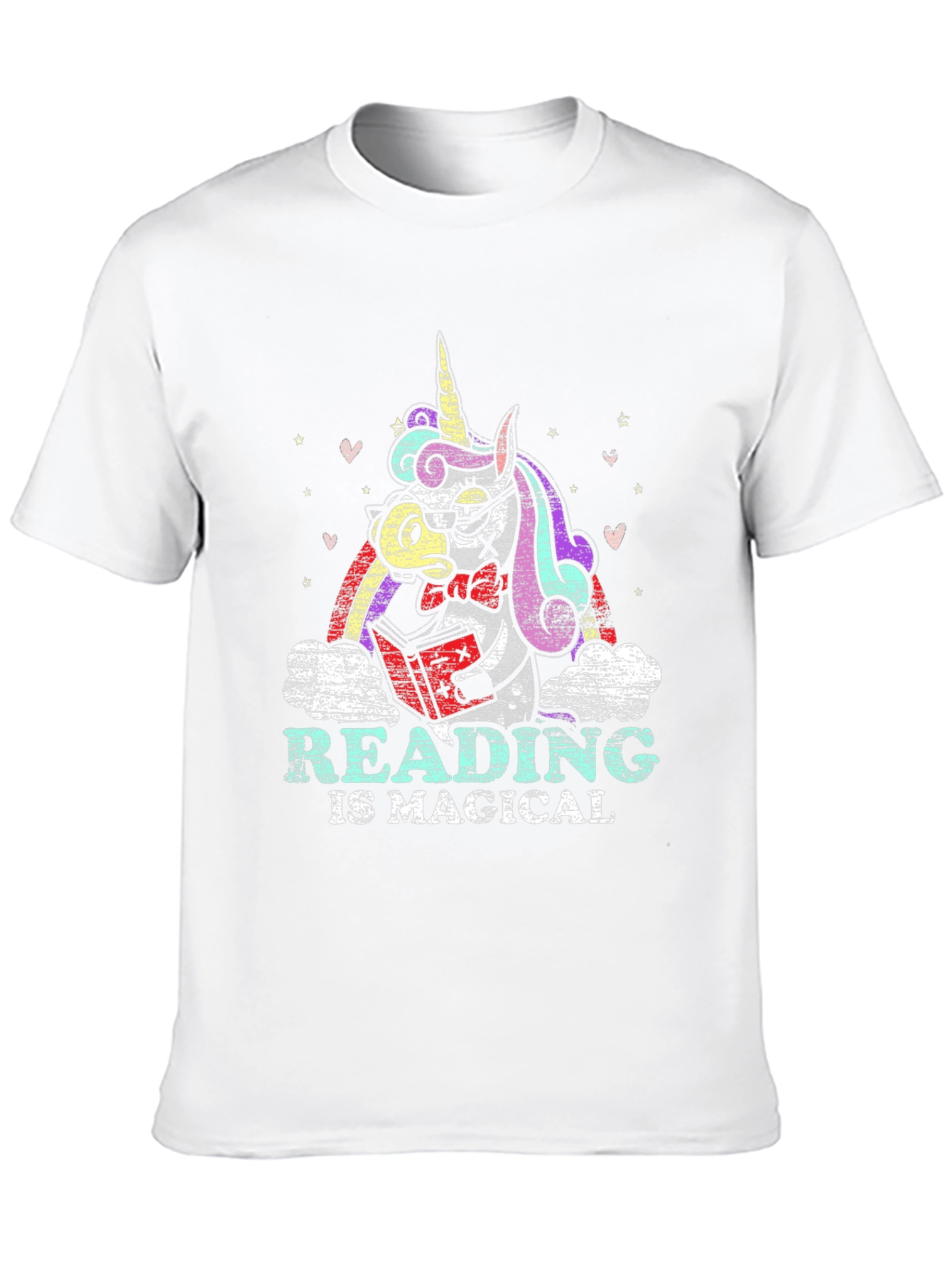 Magical Reading Unicorn Graphic Tee