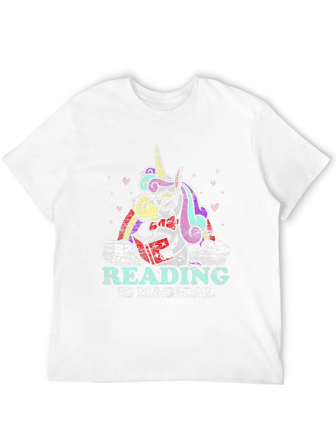 Magical Reading Unicorn Graphic Tee