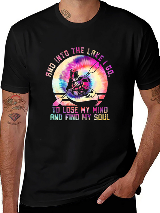 Lake Life Kayak T-Shirt: Lose Your Mind Find Your Soul