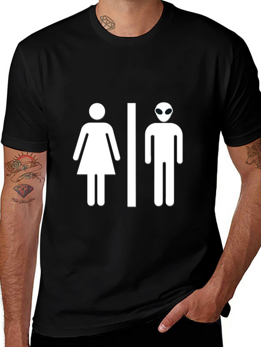 Alien Restroom T-Shirt