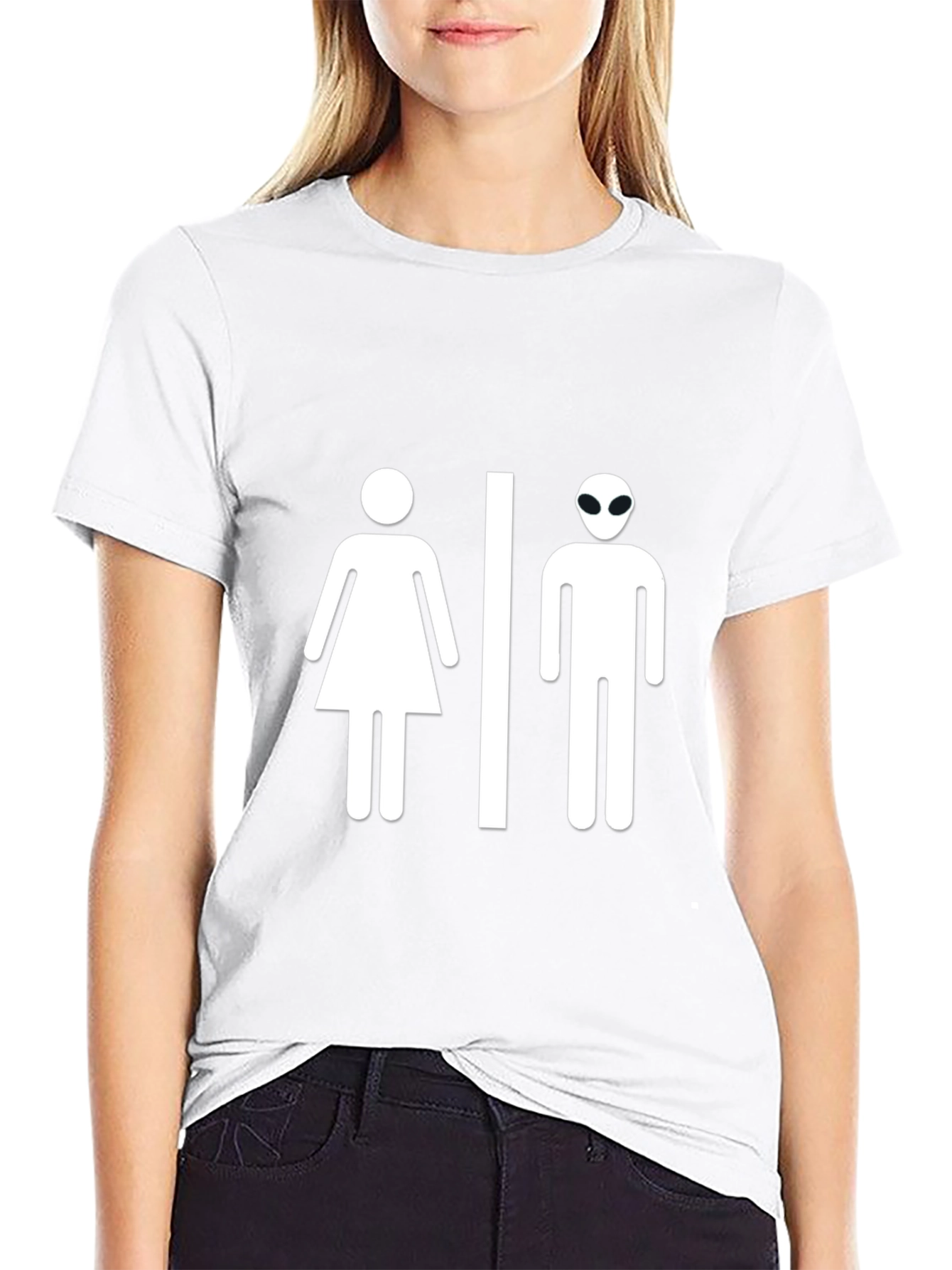 Alien Restroom T-Shirt