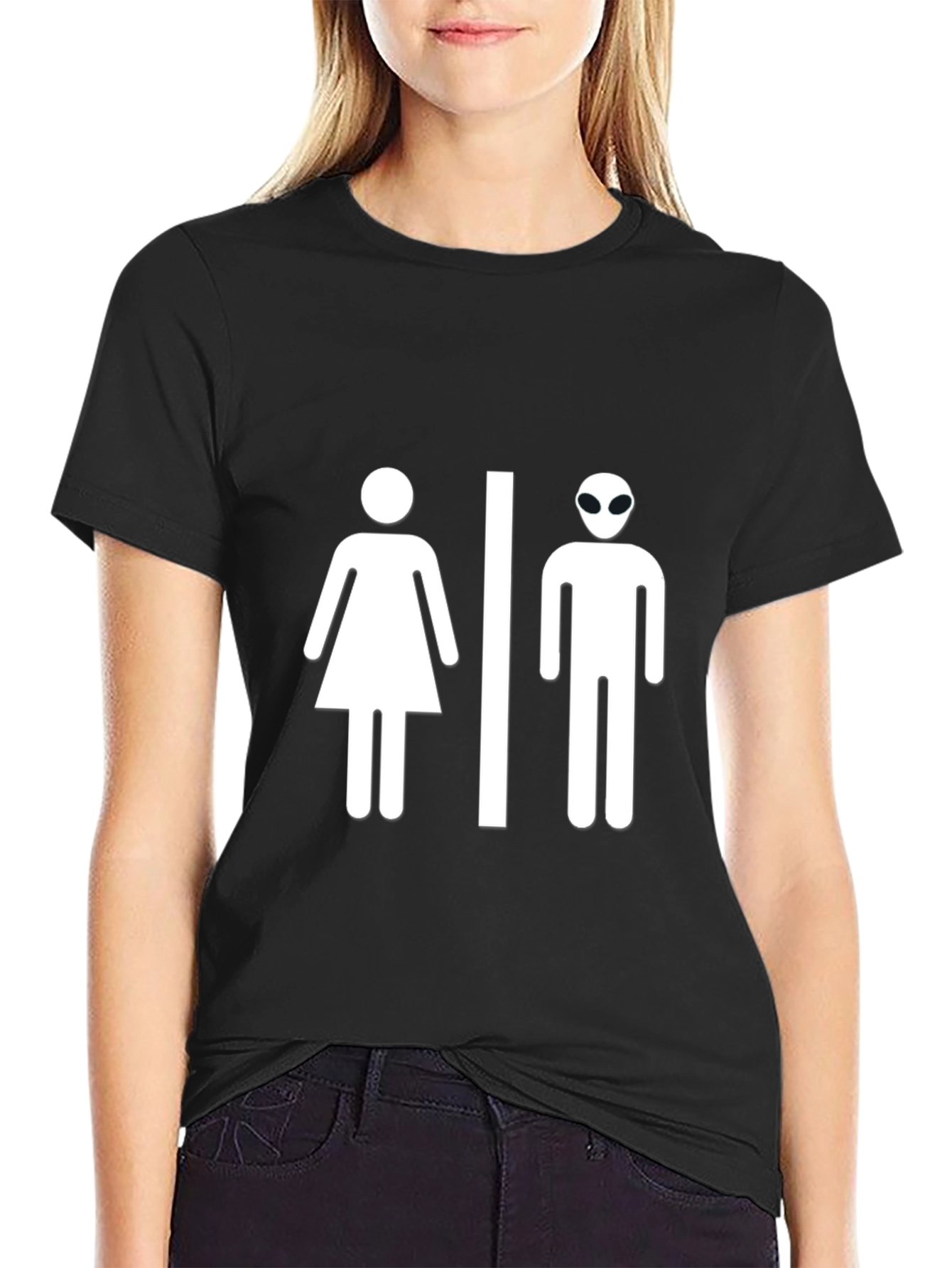 Alien Restroom T-Shirt