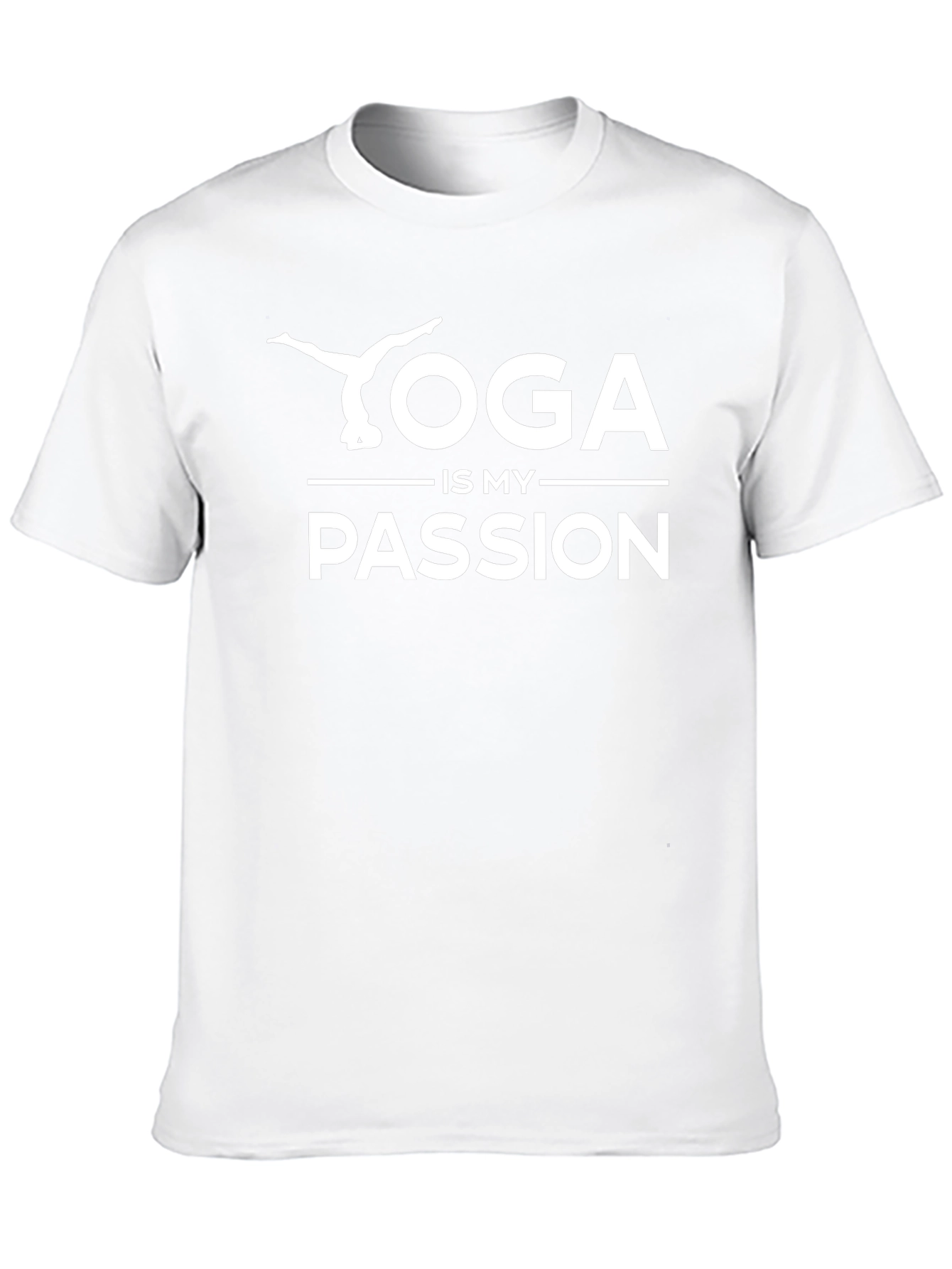 Yoga is My Passion Black T-Shirt