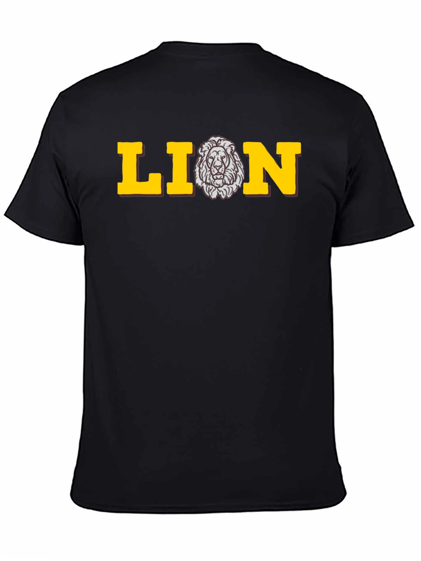 Lion Graphic T-Shirt - Bold Design