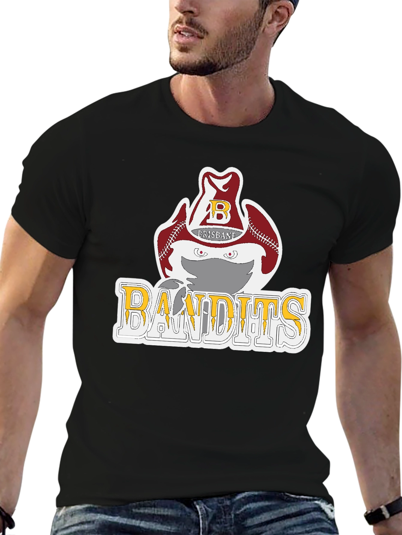 Brisbane Bandits Baseball Graphic T-Shirt
