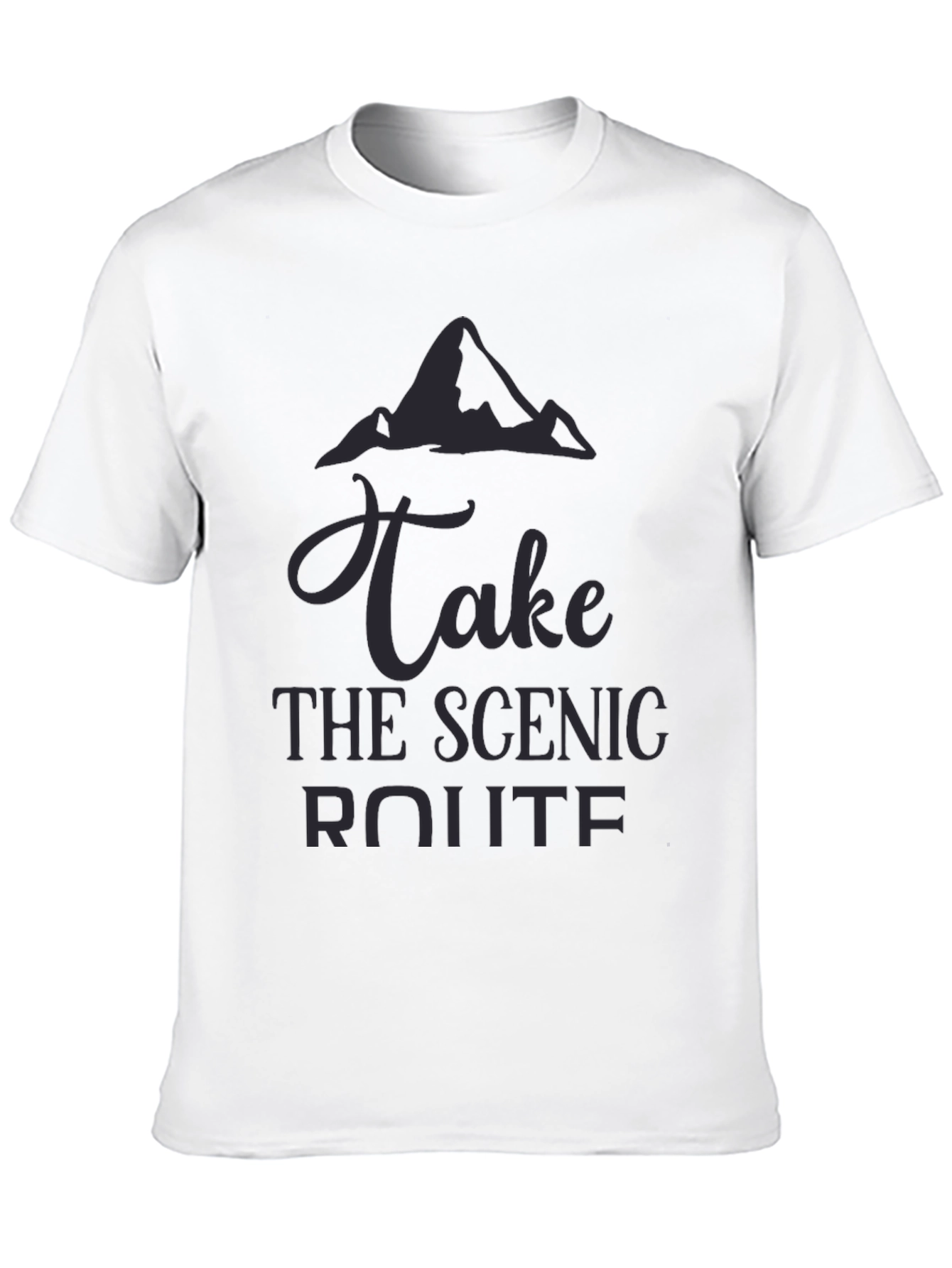 Scenic Route Graphic T-Shirt - Soft & Stylish