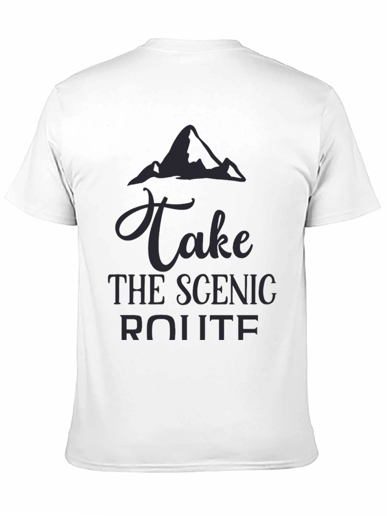 Scenic Route Graphic T-Shirt - Soft & Stylish