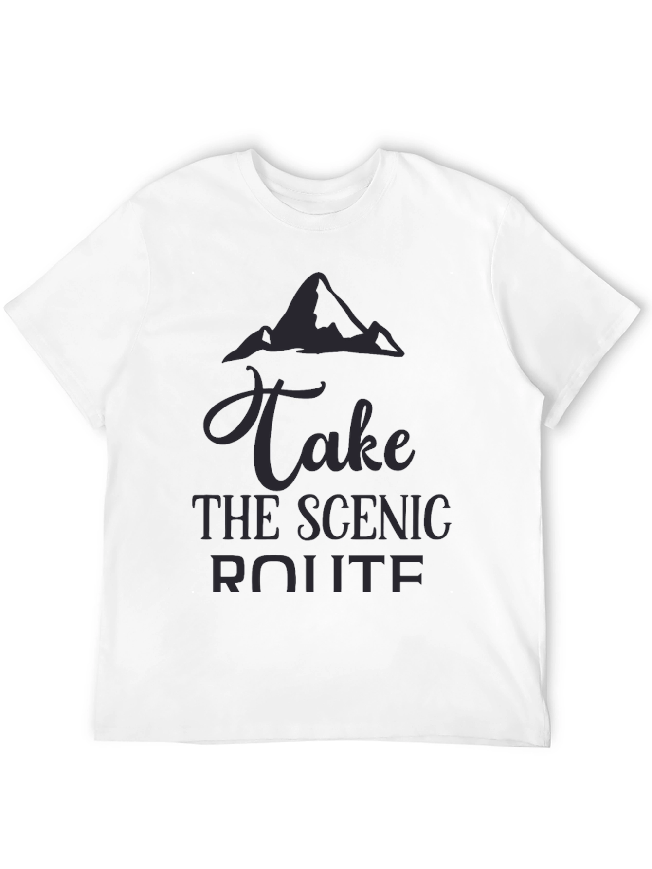 Scenic Route Graphic T-Shirt - Soft & Stylish