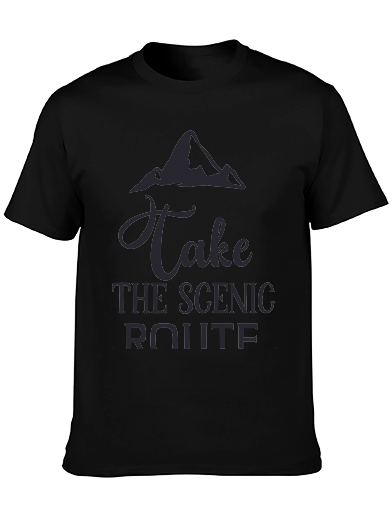 Scenic Route Graphic T-Shirt - Soft & Stylish