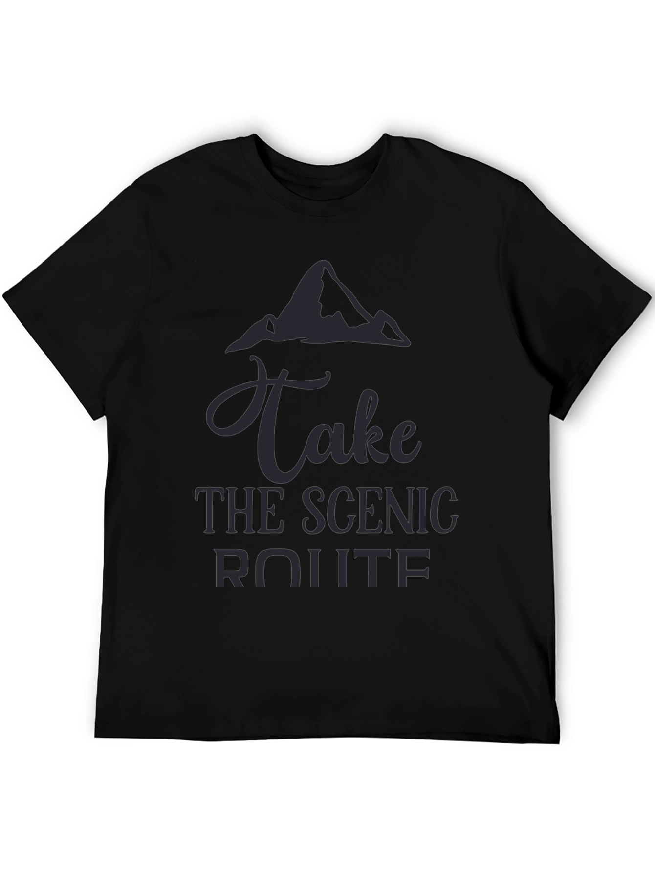 Scenic Route Graphic T-Shirt - Soft & Stylish