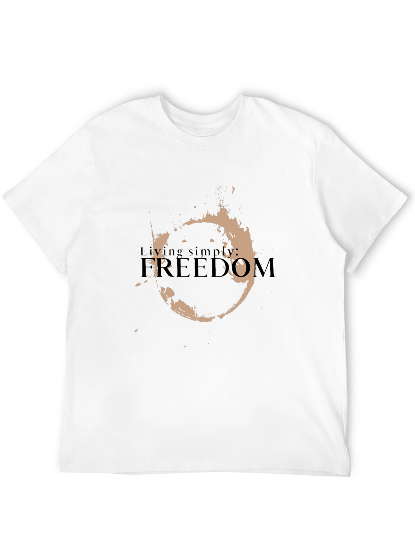 Freedom Graphic Black T-Shirt