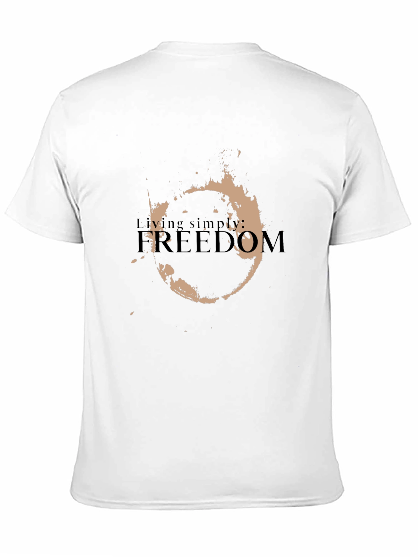 Freedom Graphic Black T-Shirt