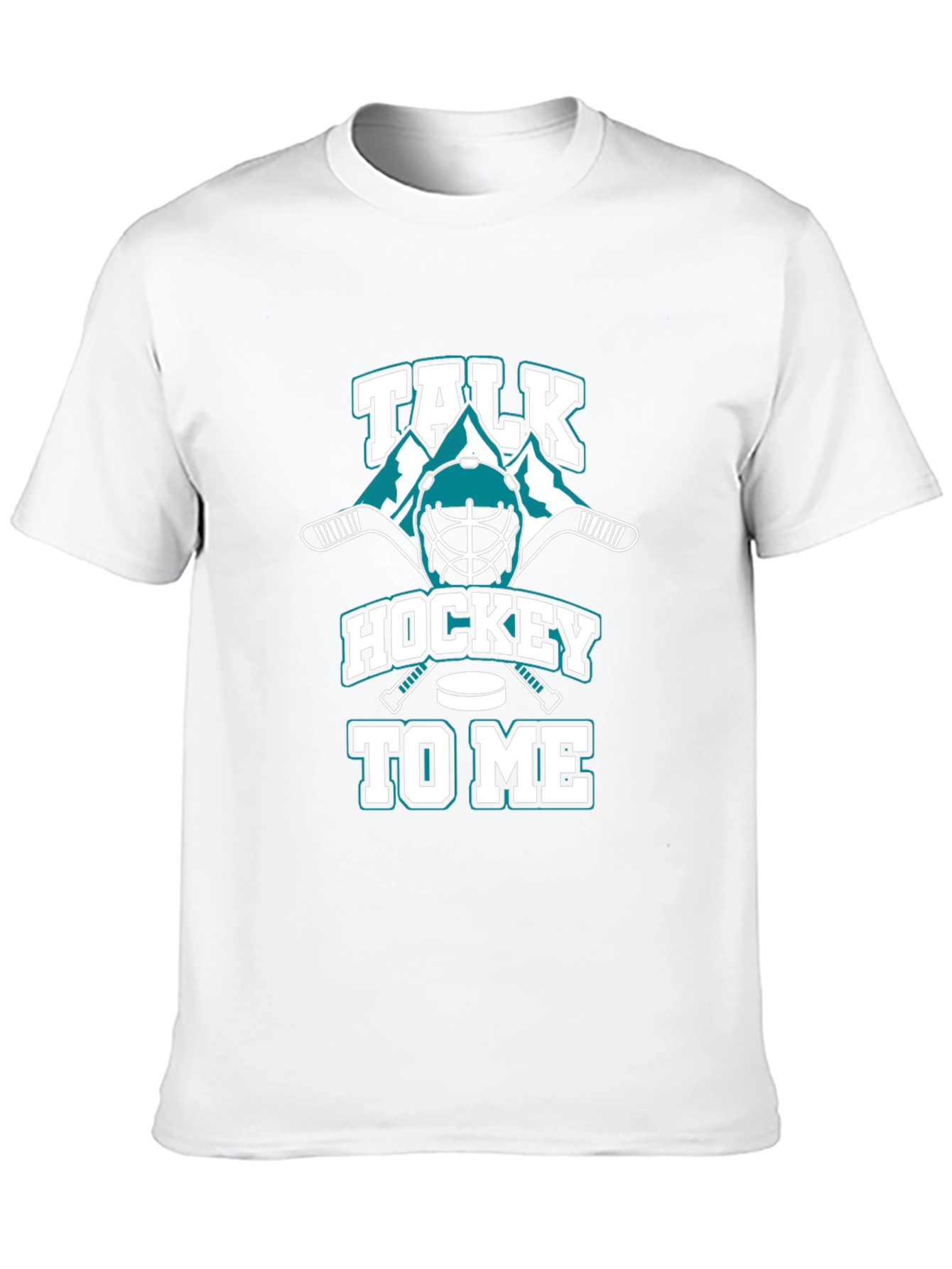 Talk Hockey To Me Graphic T-Shirt