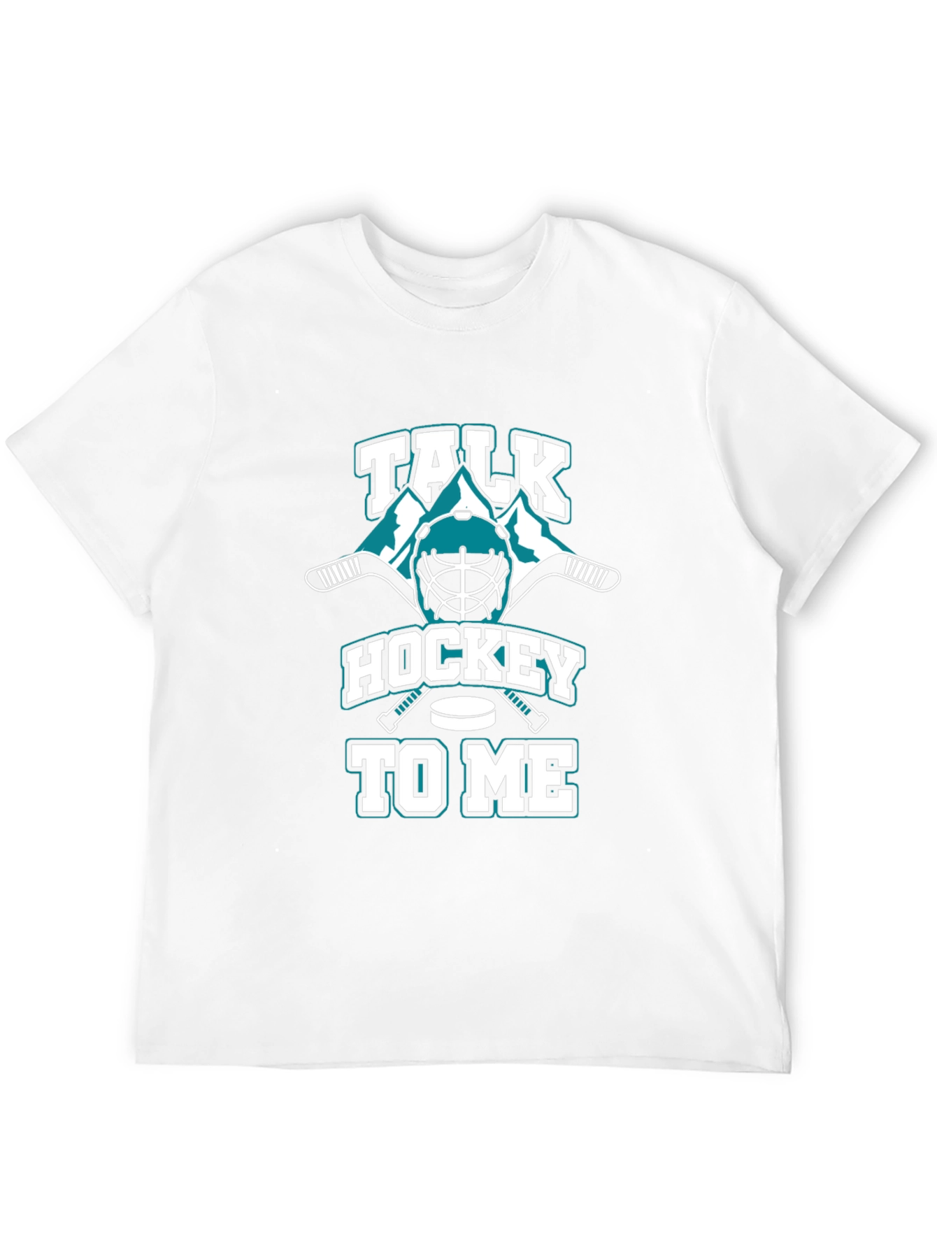 Talk Hockey To Me Graphic T-Shirt