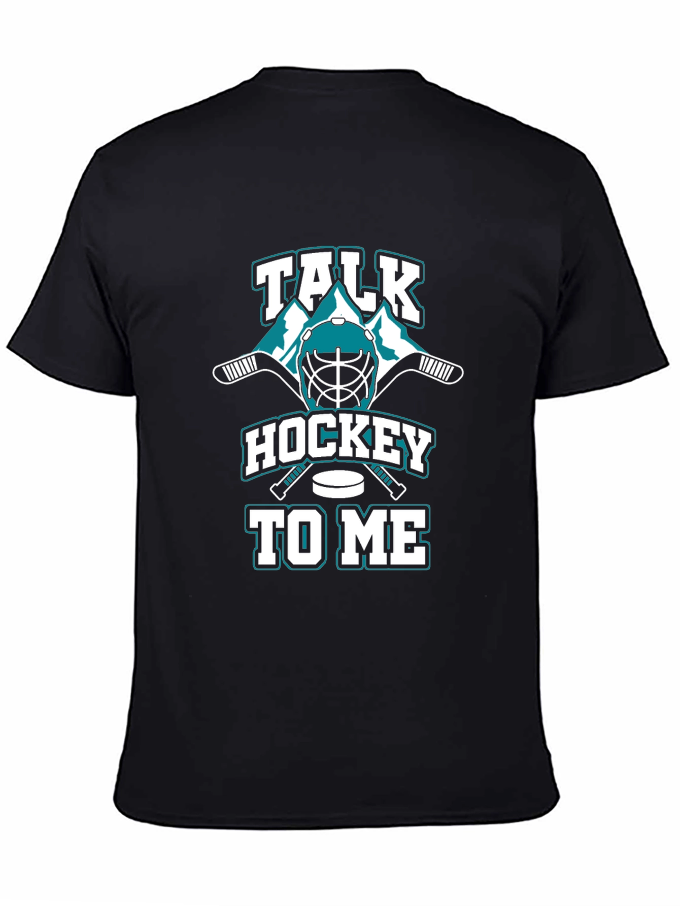 Talk Hockey To Me Graphic T-Shirt