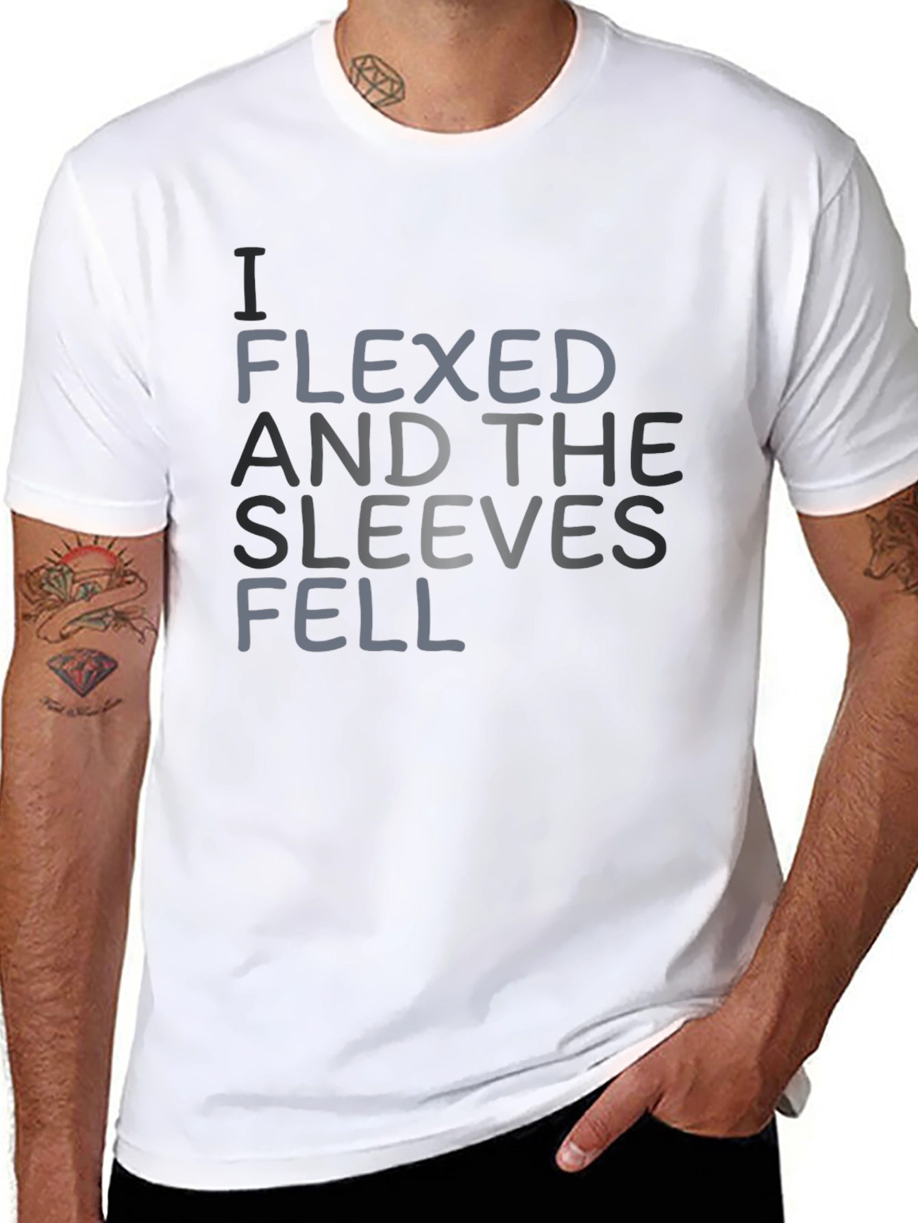 I Flexed and the Sleeves Fell T-Shirt