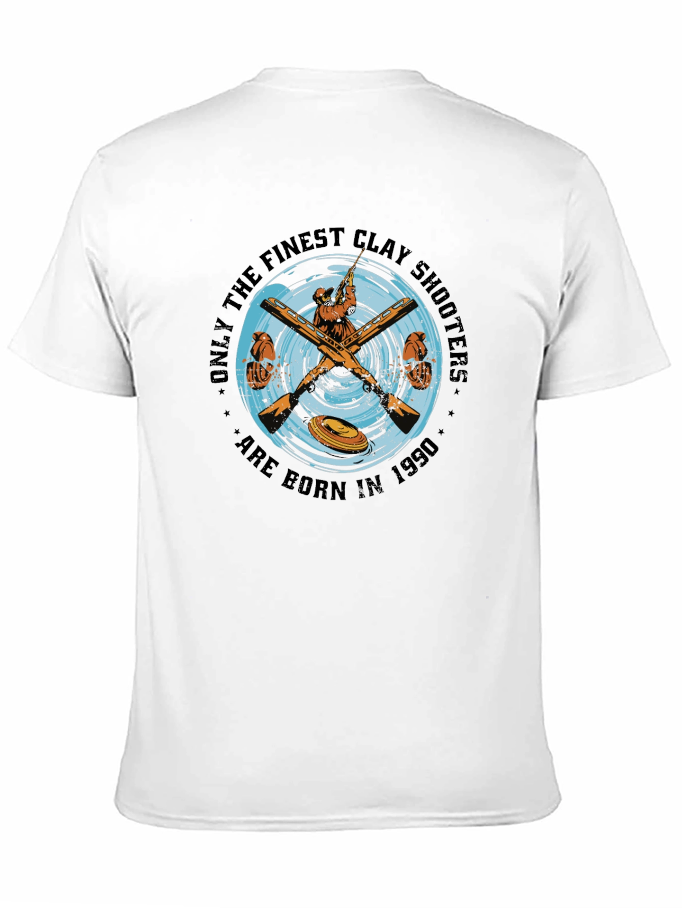 Finest Clay Shooters Born in 1990 T-Shirt