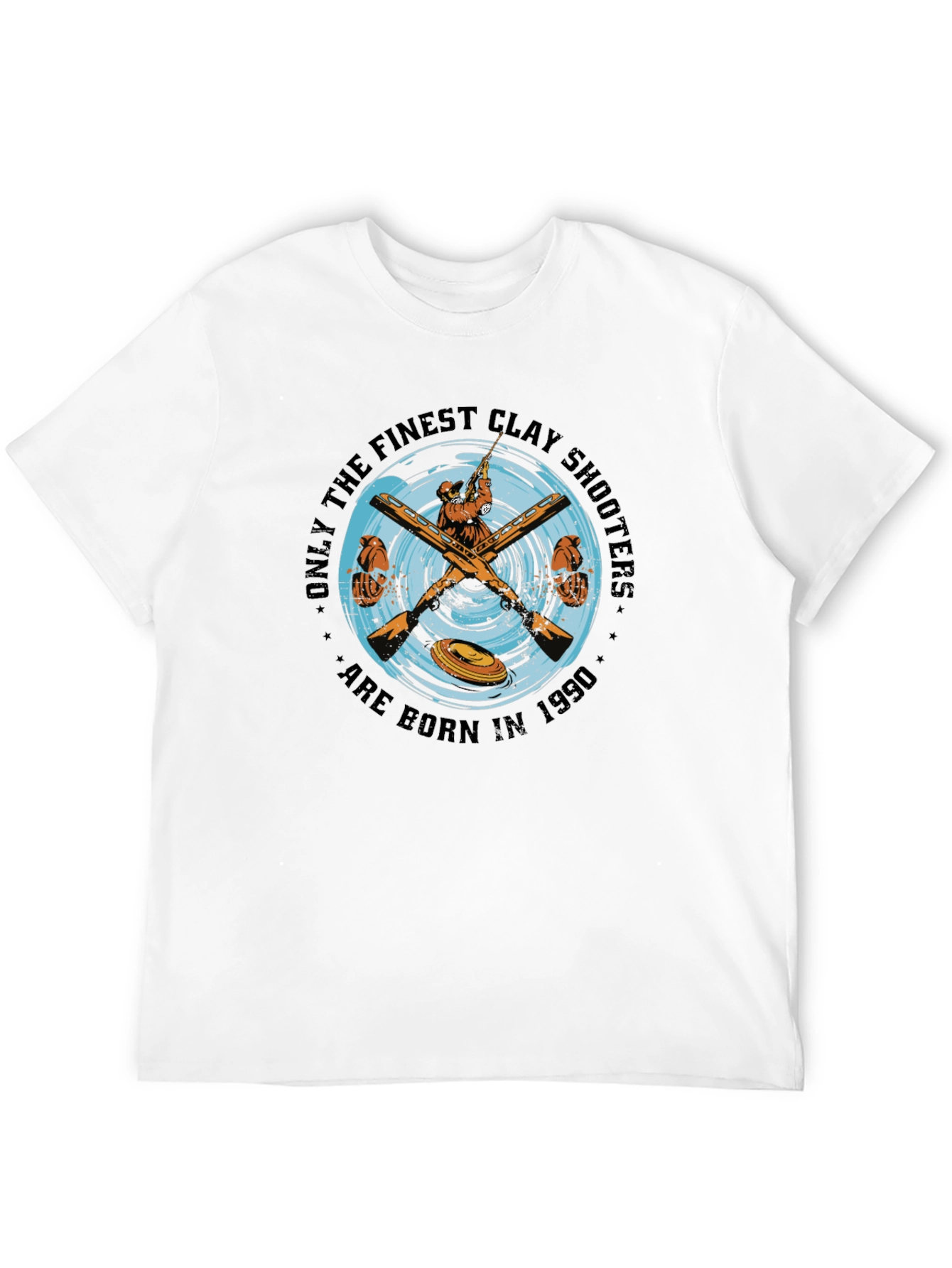 Finest Clay Shooters Born in 1990 T-Shirt