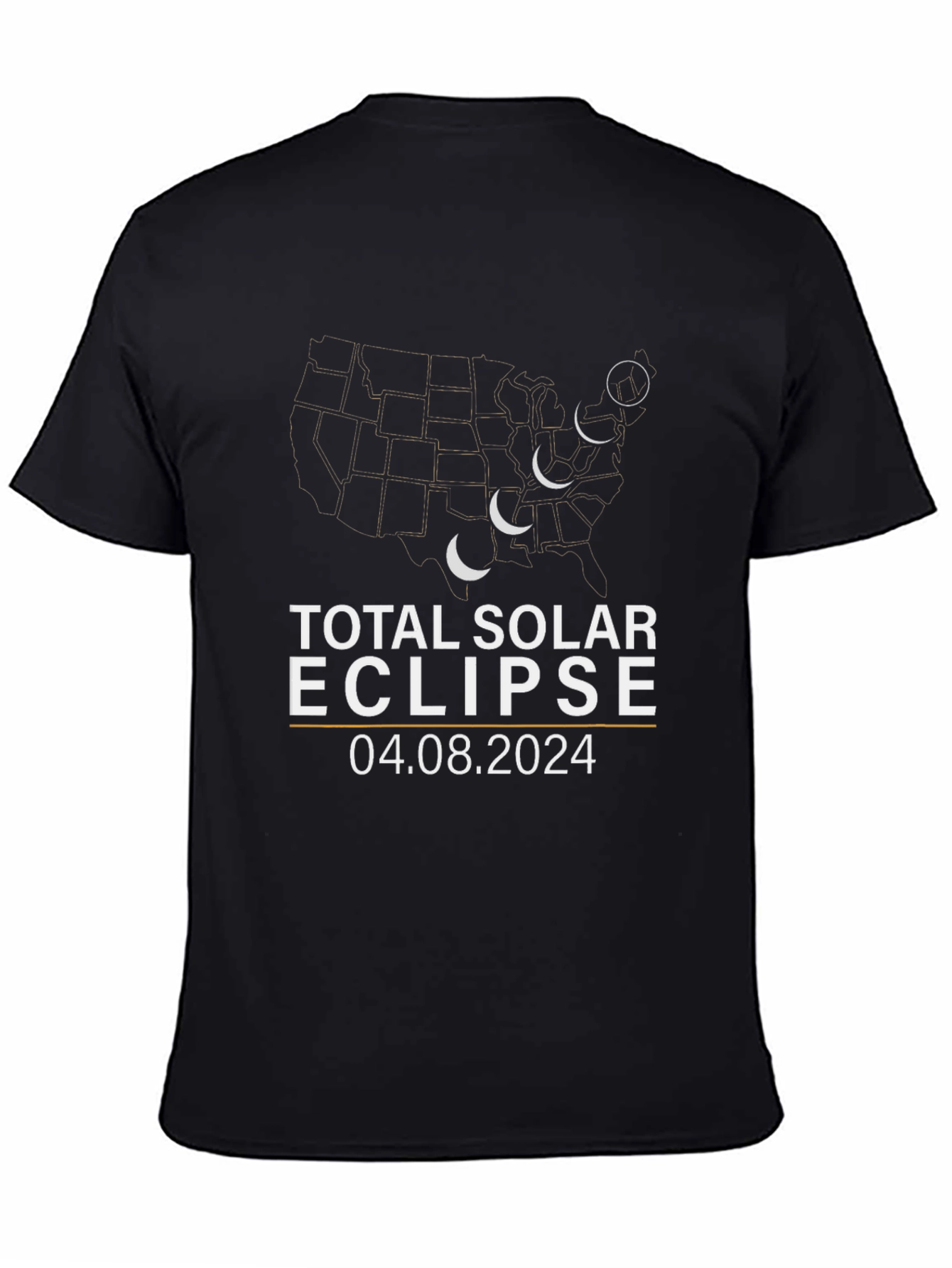 Total Solar Eclipse 2024 Graphic Tee