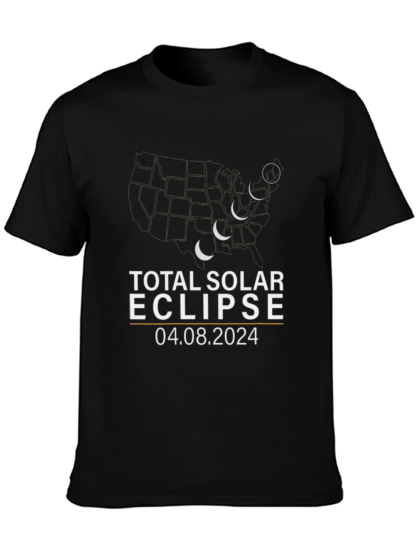 Total Solar Eclipse 2024 Graphic Tee