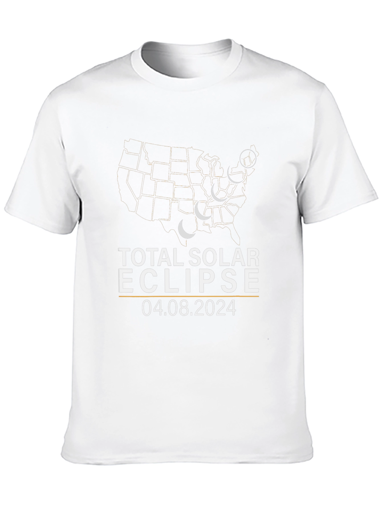 Total Solar Eclipse 2024 Graphic Tee