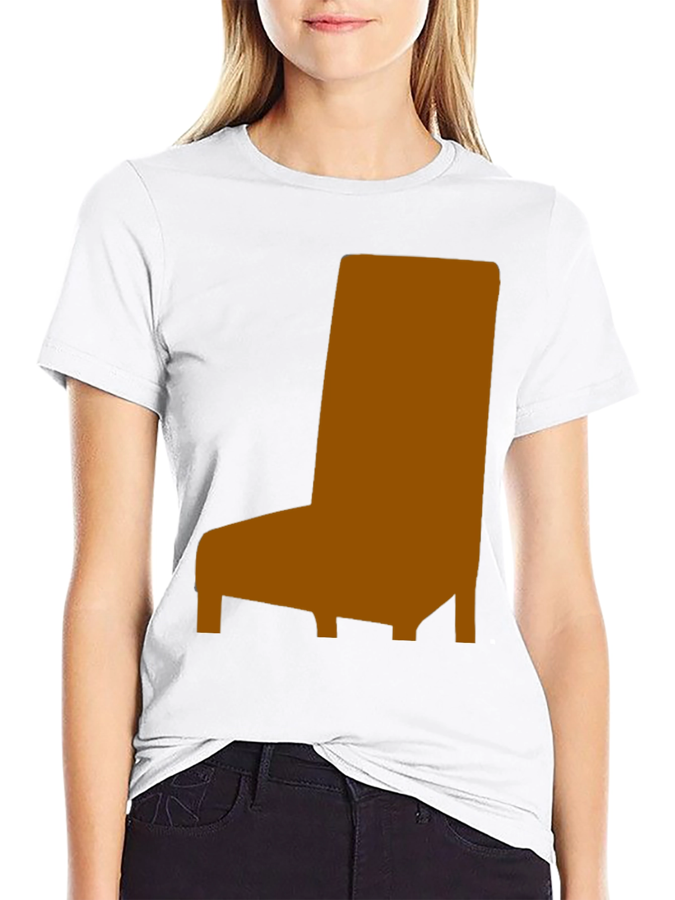 Chair Graphic Tee - Modern Minimalist Design
