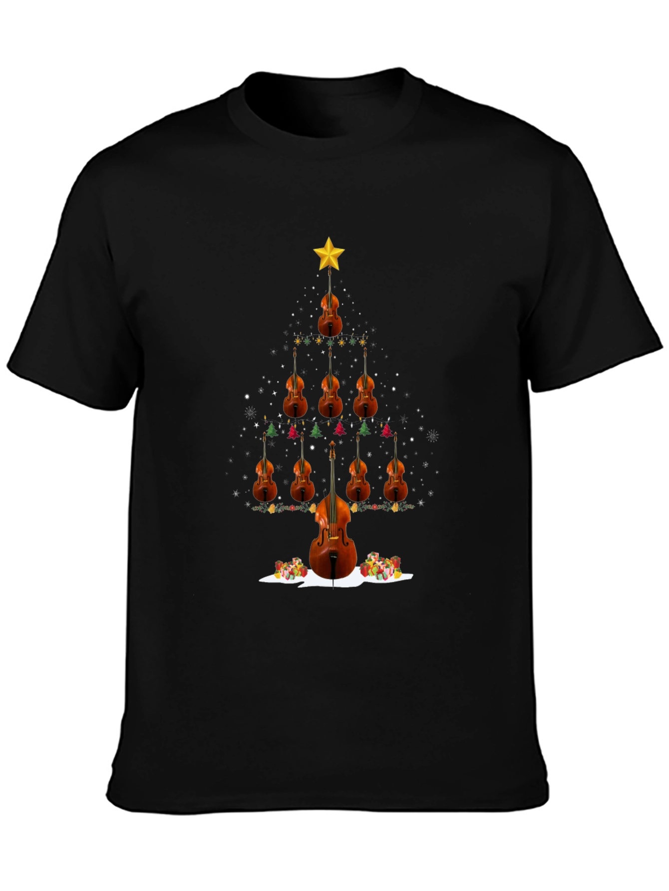 Musical Christmas Tree Graphic Tee