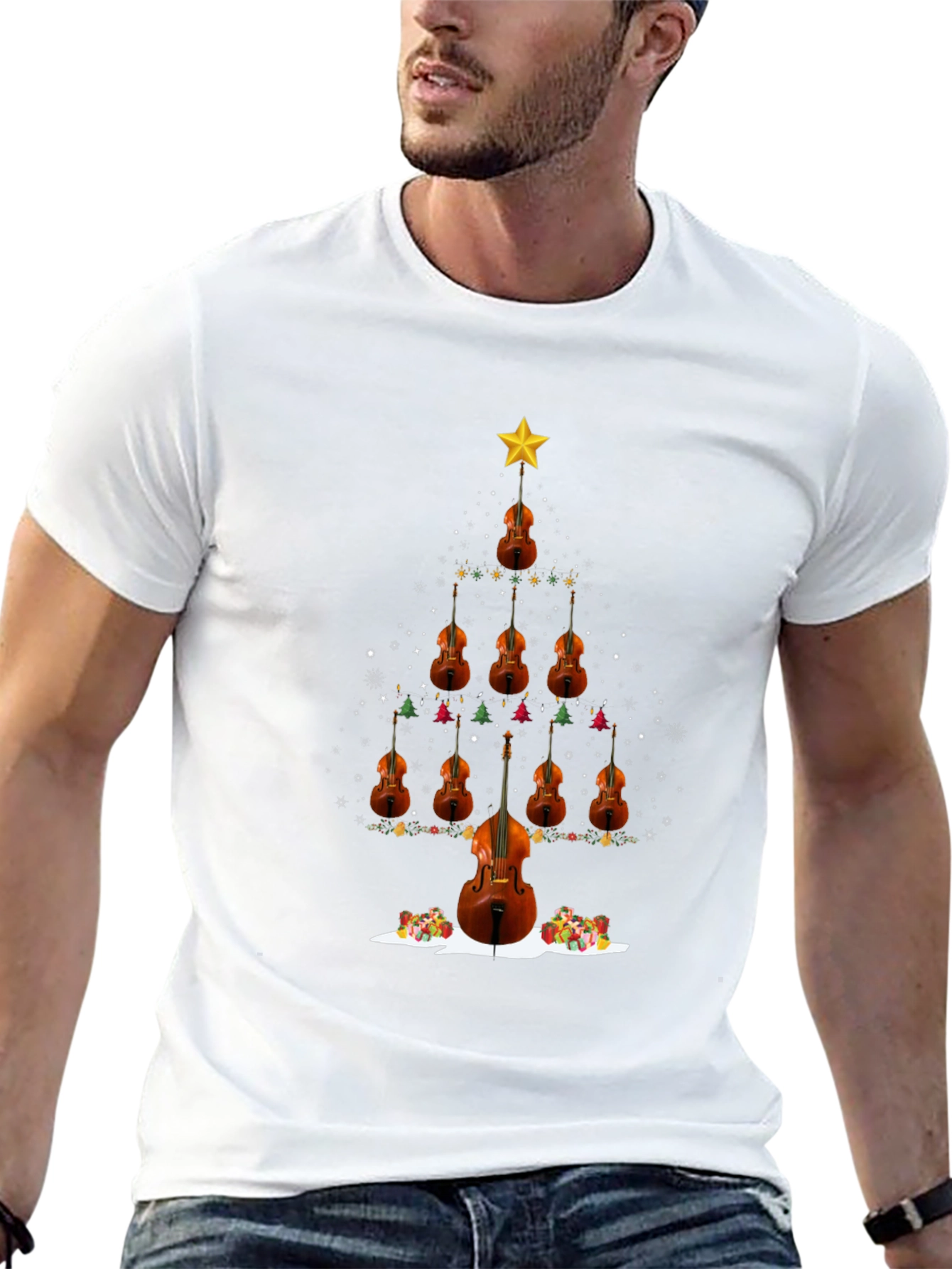 Musical Christmas Tree Graphic Tee