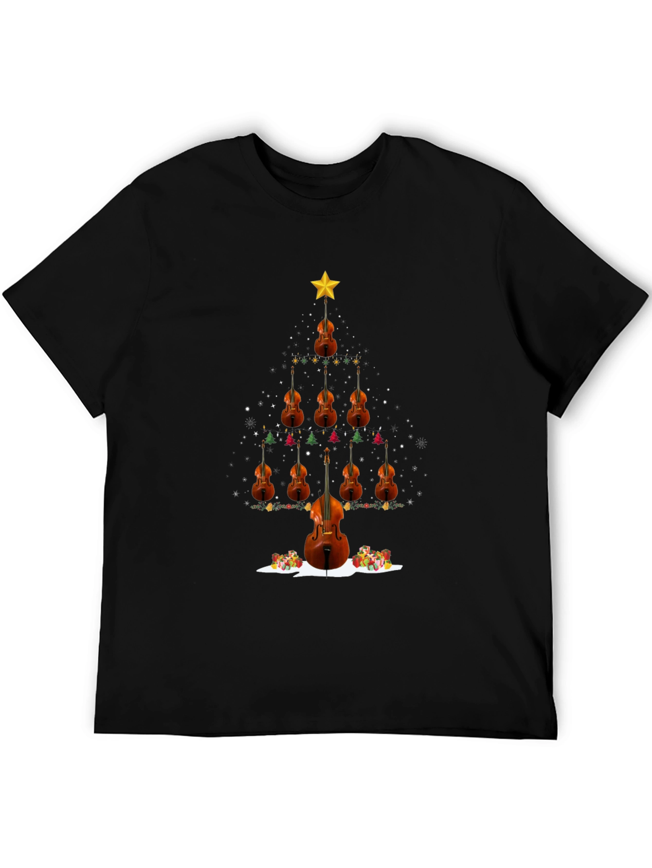 Musical Christmas Tree Graphic Tee