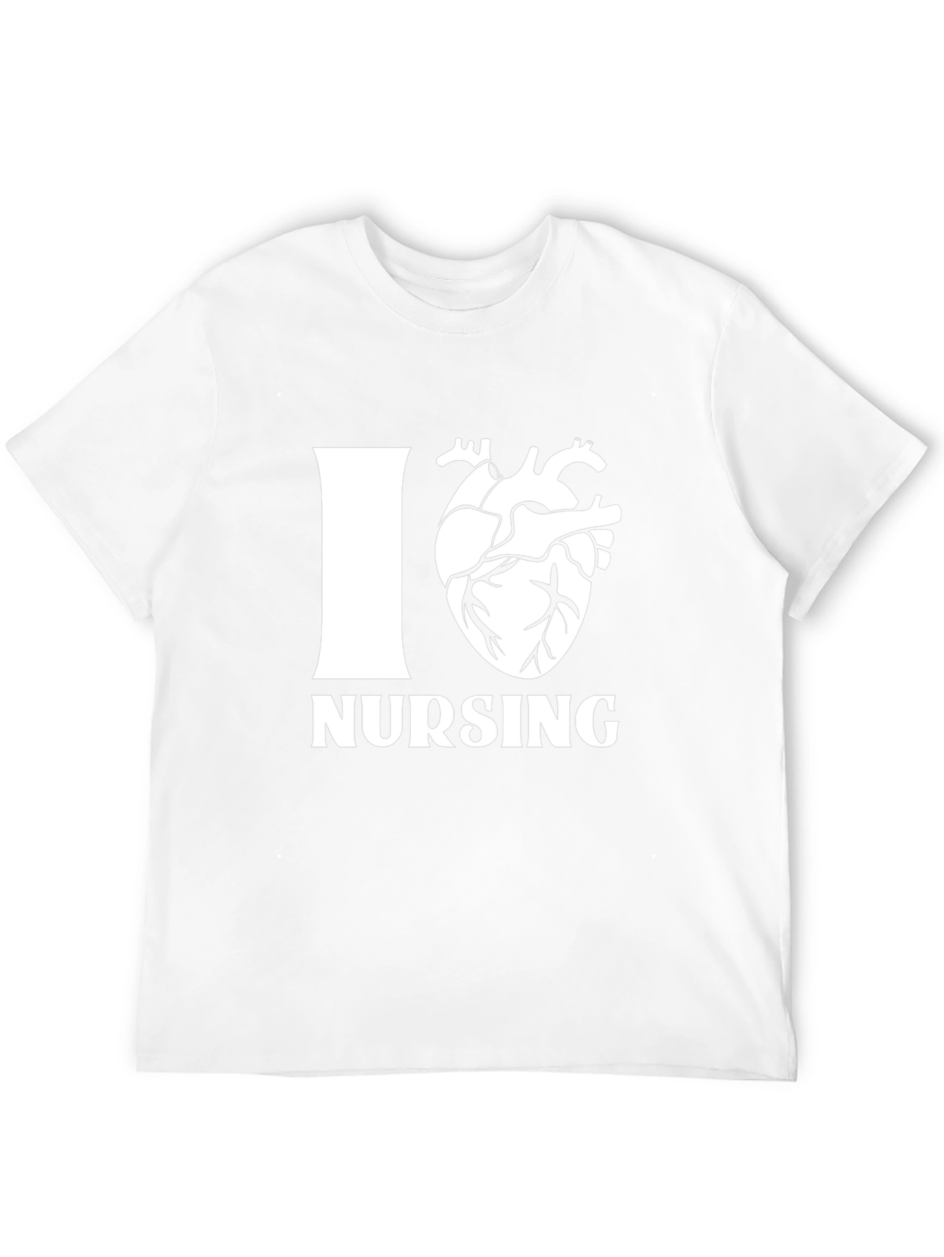 I Heart Nursing Black T-Shirt - Unisex