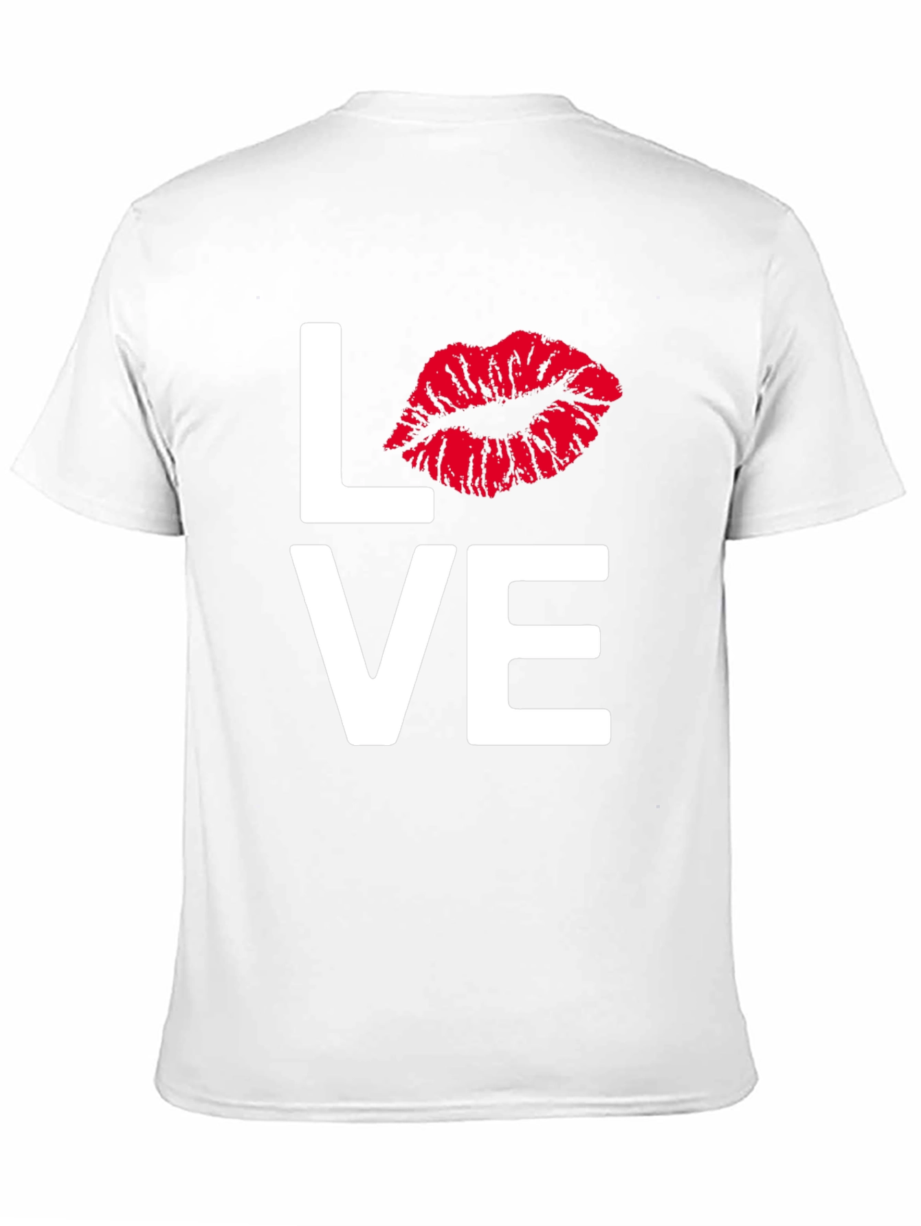 LOVE Lips Graphic Tee - Black