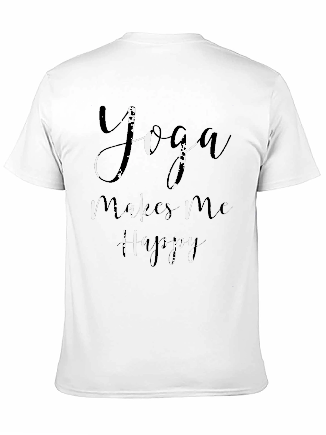 Yoga Makes Me Happy Graphic Tee